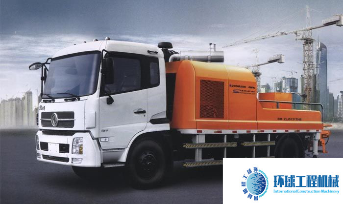 中聯(lián)重科ZLJ系列車載式混凝土泵車 (3)